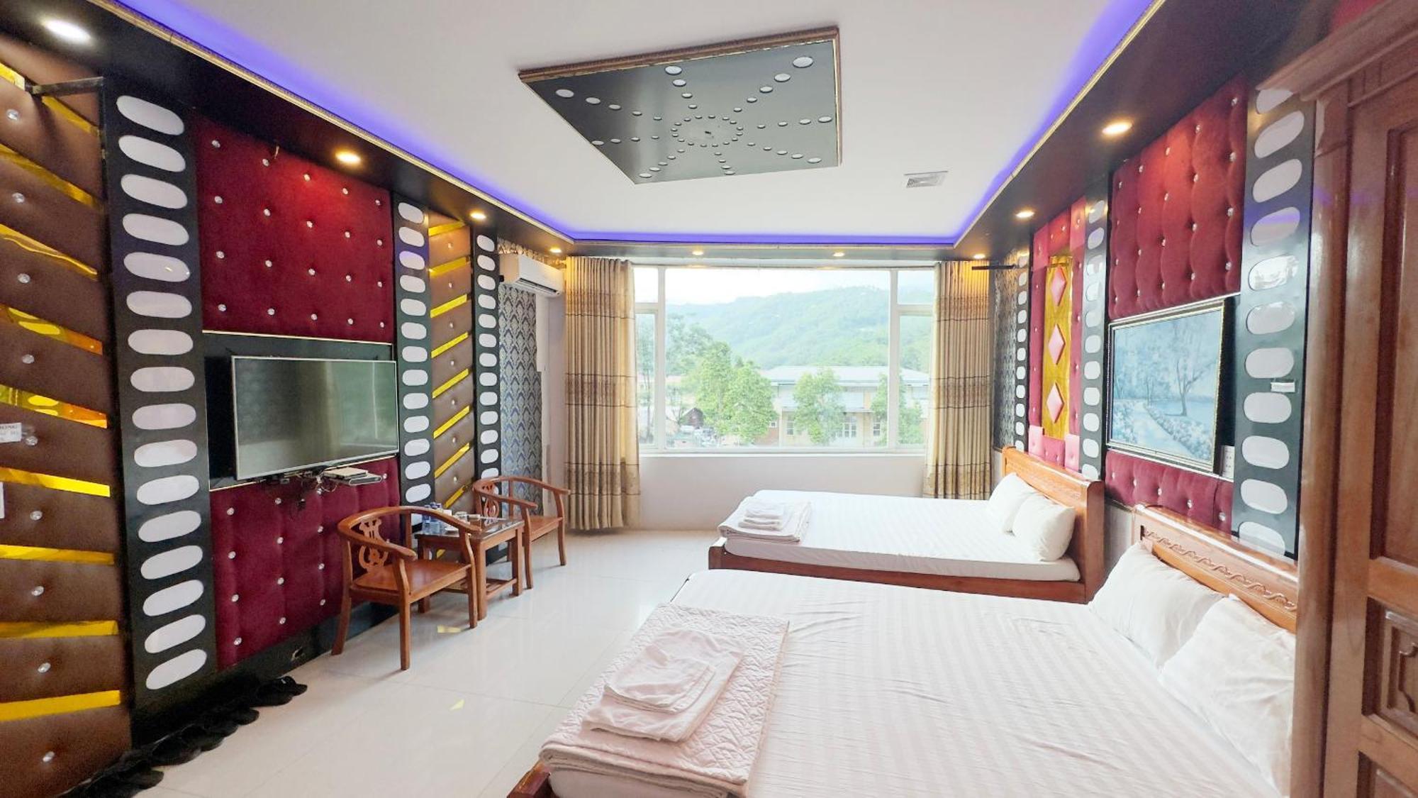 Quy Anh Hotel Bao Lac Town ภายนอก รูปภาพ